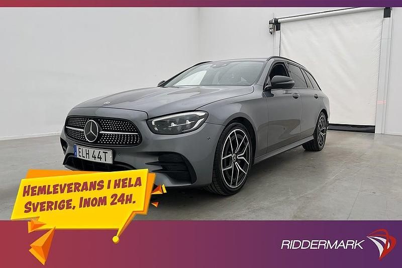 Grå Begagnad 2020 Mercedes E220 AMG Kombi | 389 800 kr (Lite dyr) - Bild 1/3
