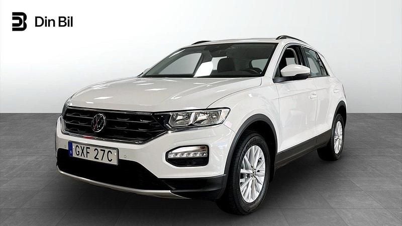Vit Begagnad 2021 VW T-Roc Style SUV | 249 900 kr (Superpris) - Bild 1/4