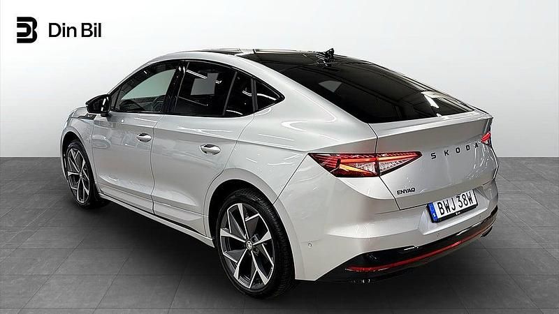 Begagnad Skoda Enyaq iV RS 250 kW (340 HK) 2024 Brilliant silver metallic SUV