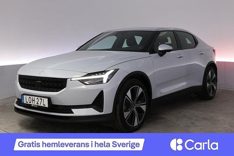 Silver Begagnad 2022 Polestar 2 Long Range Single Motor Halvkombi | 329 990 kr (Marknadspris) - Bild 1/2