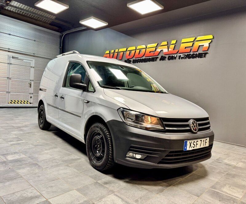 Silver Begagnad 2020 VW Caddy Minibuss | 149 900 kr (Marknadspris) - Bild 1/4