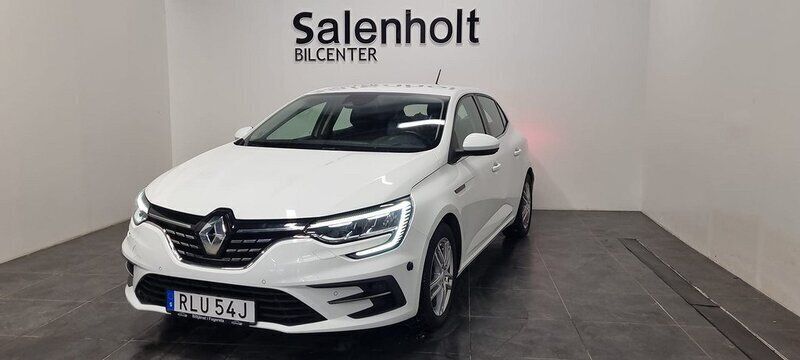 Vit Begagnad 2020 Renault Mégane IV Halvkombi | 134 900 kr (Marknadspris) - Bild 1/4