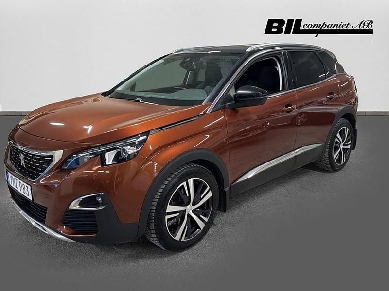 Begagnad Peugeot 3008 120 HK (88 kW) 2017 Brun Kombi