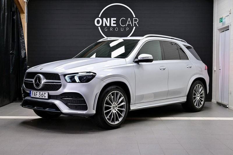 Silver Begagnad 2020 Mercedes GLE350 AMG SUV | 649 800 kr (Marknadspris) - Bild 1/4