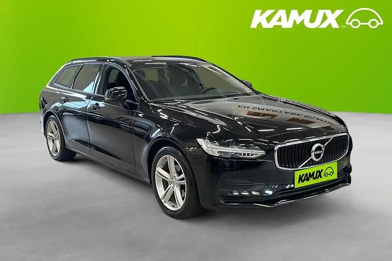 Svart Begagnad 2018 Volvo V90 Kinetic Kombi | 198 900 kr (Marknadspris) - Bild 1/4