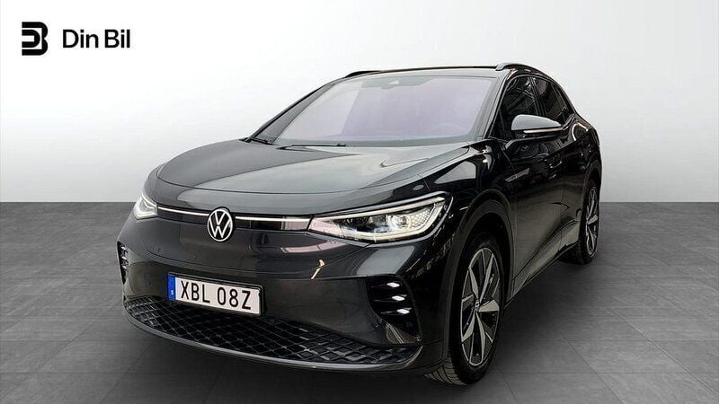 Mörkgrå (grå) Begagnad 2022 VW ID.4 GTX SUV | 374 900 kr (Bra pris) - Bild 1/4