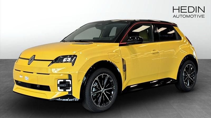 Mörkgrå Ny 2025 Renault R5 Iconic Halvkombi | 437 600 kr - Bild 1/4