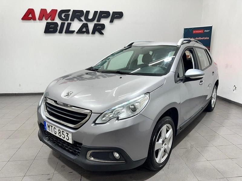 Grå Begagnad 2015 Peugeot 2008 SUV | 54 900 kr (Marknadspris) - Bild 1/4