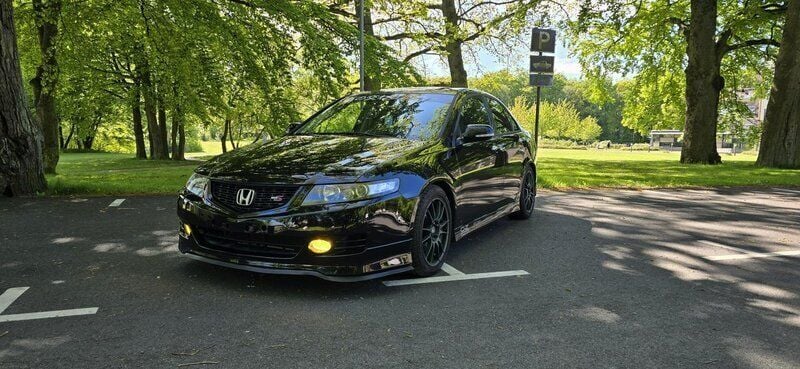 Svart Begagnad 2008 Honda Accord Type S Sedan | 78 000 kr - Bild 1/4