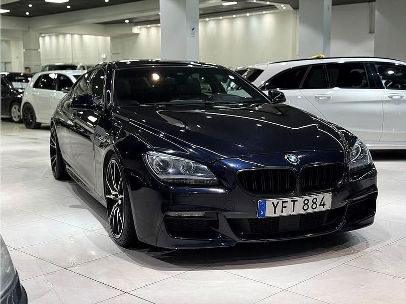 Begagnad BMW 640 313 HK (230 kW) 2012 Blå Sportkupé