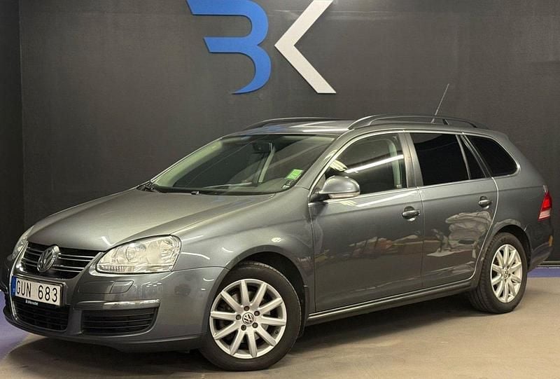 Mörkgrå Begagnad 2008 VW Golf VI Kombi | 69 900 kr (Marknadspris) - Bild 1/4