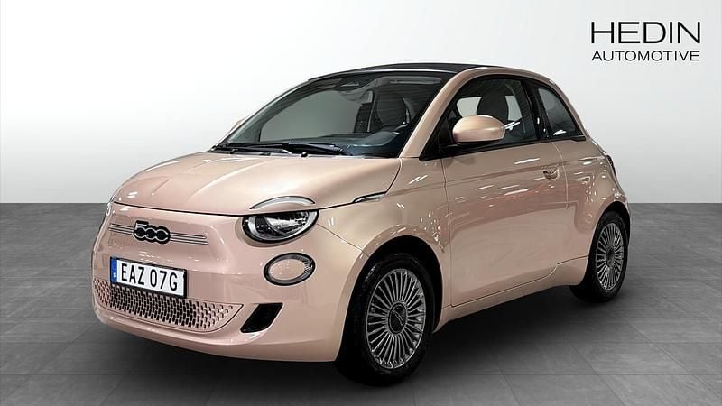 Röd Begagnad 2022 Fiat 500e | 209 000 kr - Bild 1/4