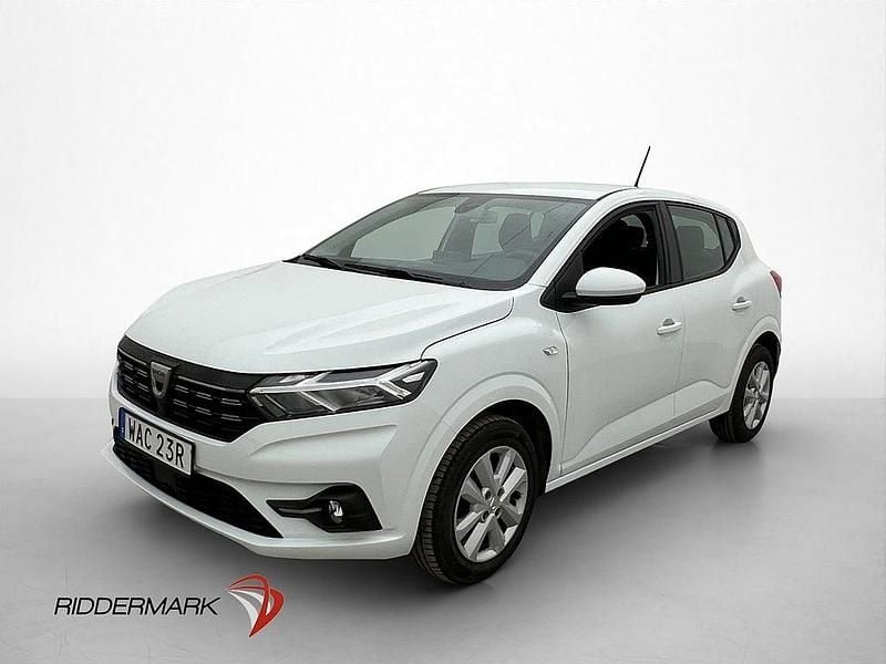 Begagnad Dacia Sandero Comfort 91 HK (66 kW) 2022 Vit Halvkombi
