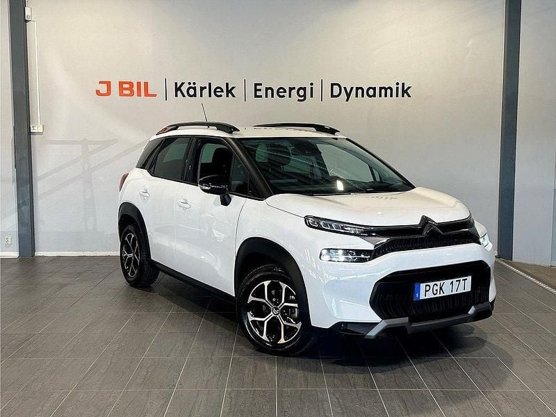 Vit Begagnad 2024 Citroën C3 Aircross Shine SUV | 219 900 kr (Marknadspris) - Bild 1/4