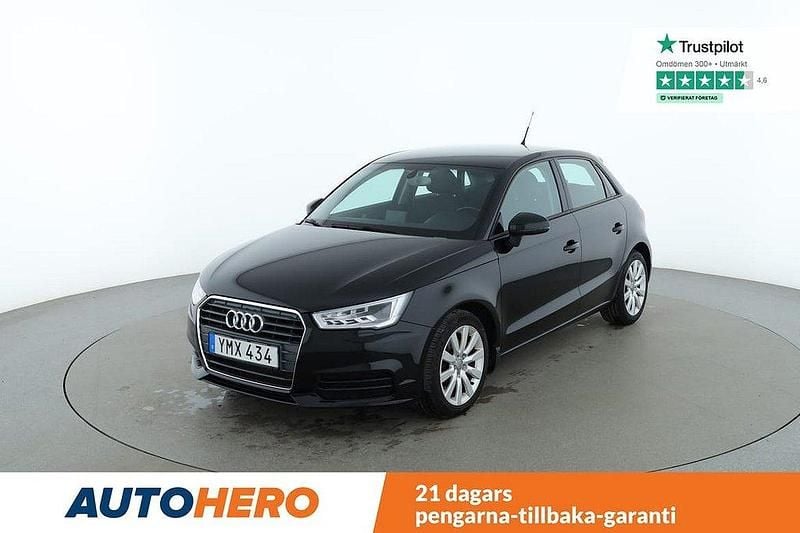 Svart Begagnad 2018 Audi A1 Sportback Comfort Halvkombi | 163 000 kr (Lite dyr) - Bild 1/4