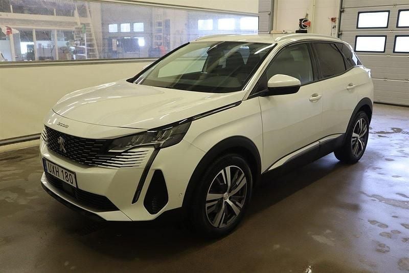 Vit Begagnad 2020 Peugeot 3008 Allure SUV | 234 000 kr (Marknadspris) - Bild 1/4