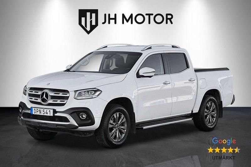Vit Begagnad 2018 Mercedes X250 Pickup | 249 900 kr (Marknadspris) - Bild 1/4