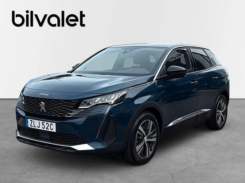 Blå Begagnad 2022 Peugeot 3008 Allure SUV | 269 900 kr (Marknadspris) - Bild 1/4