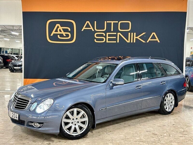 Blå Begagnad 2006 Mercedes E500 Avantgarde Kombi | 179 900 kr - Bild 1/4