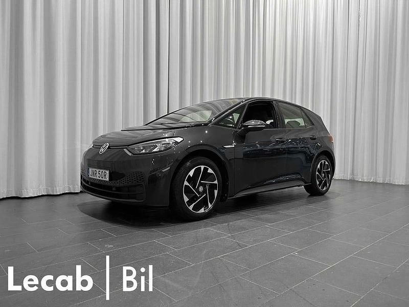 Grå Begagnad 2022 VW ID.3 Pro Performance Halvkombi | 239 500 kr (Bra pris) - Bild 1/4