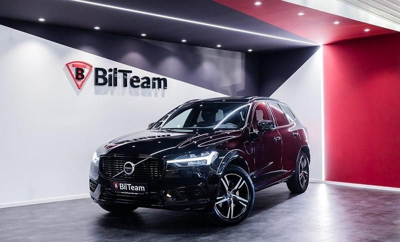 Begagnad Volvo XC60 R-Design 392 HK (288 kW) 2021 Svart SUV
