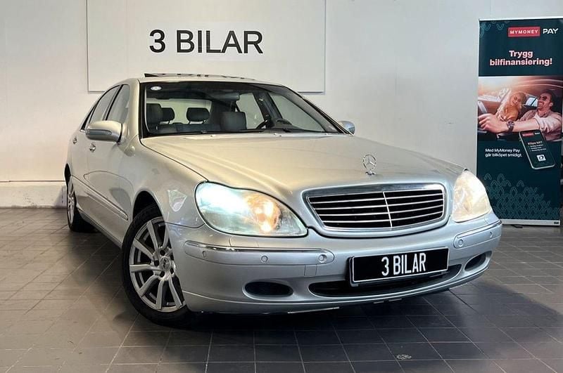 Silver Begagnad 2001 Mercedes S55 AMG AMG Sedan | 229 990 kr - Bild 1/4