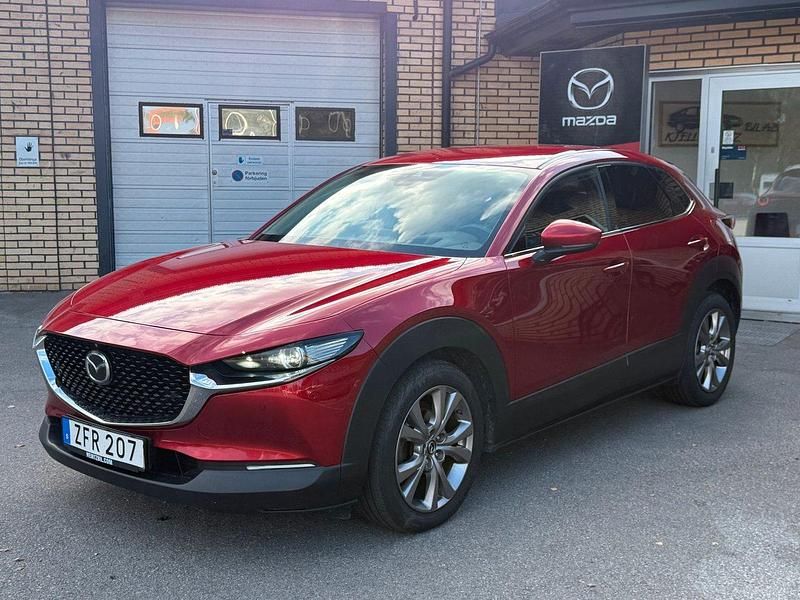 Röd Begagnad 2019 Mazda CX-30 Cosmo SUV | 179 500 kr (Marknadspris) - Bild 1/4