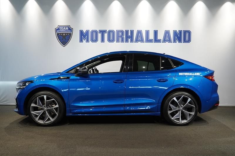 Begagnad Skoda Enyaq iV RS 250 kW (340 HK) 2023 Blå SUV