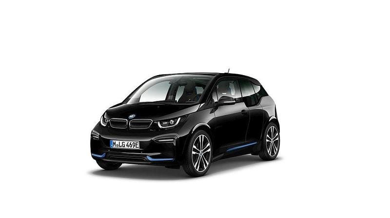 Svart Begagnad 2022 BMW i3 Comfort Edition Halvkombi | 244 500 kr (Superpris) - Bild 1/3