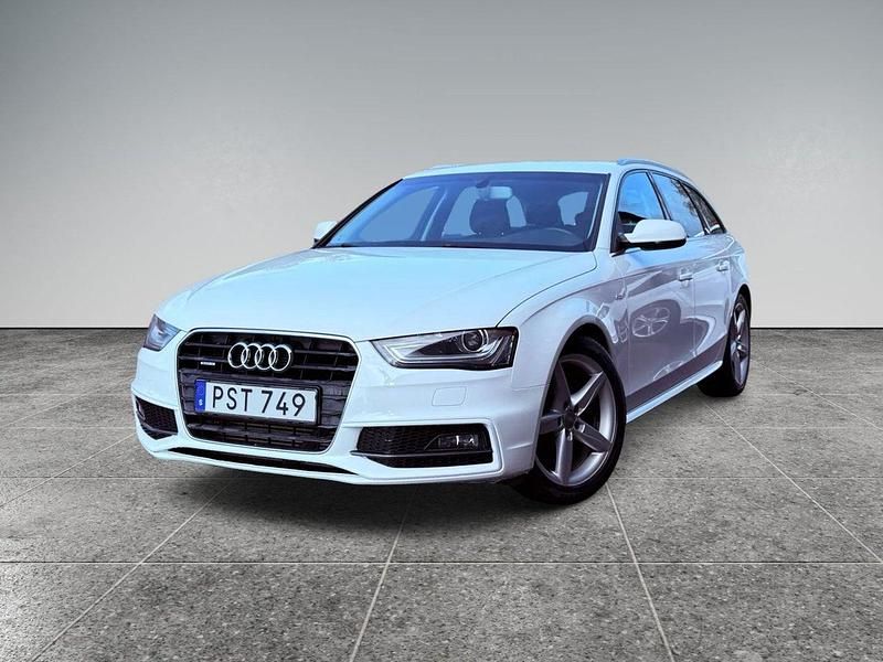 Vit Begagnad 2014 Audi A4 S-Line Kombi | 105 000 kr (Marknadspris) - Bild 1/4