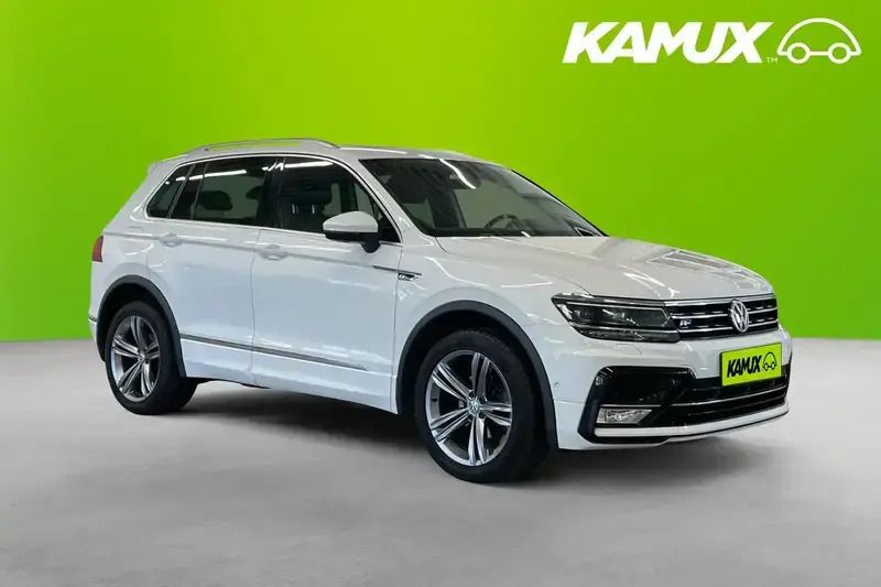Vit Begagnad 2017 VW Tiguan R-line SUV | 188 800 kr (Marknadspris) - Bild 1/1