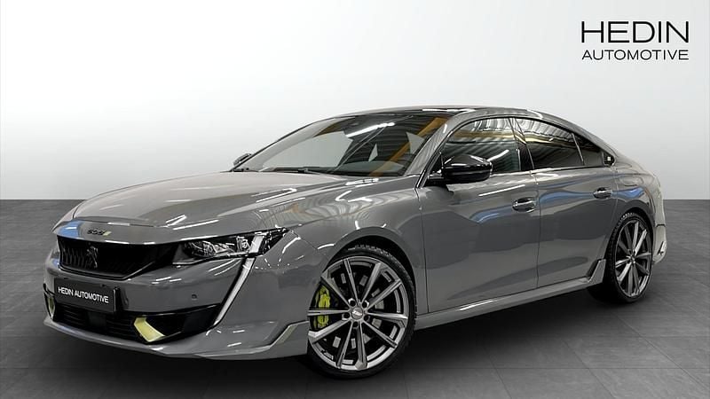 Grå (grey) Begagnad 2022 Peugeot 508 Peugeot Sport Engineered Sedan | 348 700 kr (Bra pris) - Bild 1/4