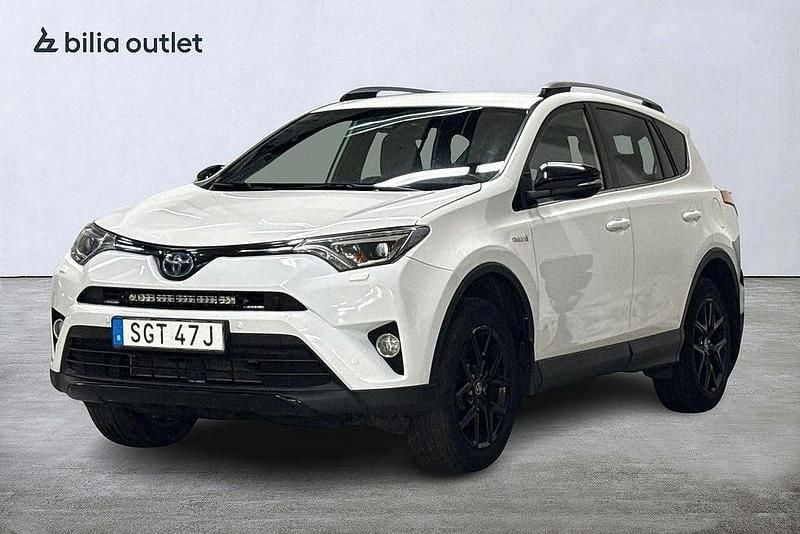 Vit Begagnad 2018 Toyota RAV4 Hybrid Edition SUV | 229 900 kr (Marknadspris) - Bild 1/3