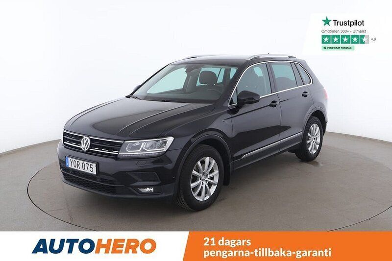 Svart Begagnad 2018 VW Tiguan SUV | 234 000 kr (Marknadspris) - Bild 1/4
