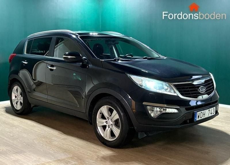 Svart Begagnad 2012 Kia Sportage EX SUV | 84 900 kr (Marknadspris) - Bild 1/4