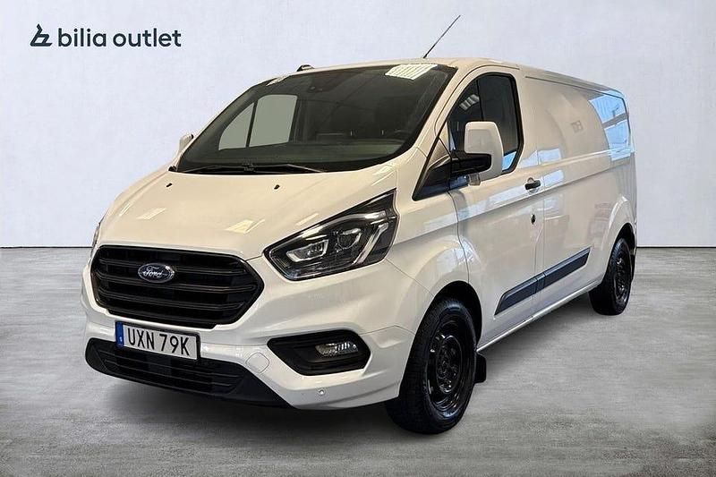 Vit Begagnad 2022 Ford Transit Custom Van | 254 900 kr (Marknadspris) - Bild 1/4