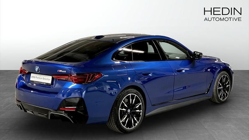 Begagnad BMW i4 Shadowline 442 kW (601 HK) 2025 Blå Sedan