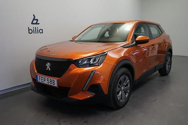 Orange Begagnad 2020 Peugeot 2008 SUV | 189 500 kr (Lite dyr) - Bild 1/3