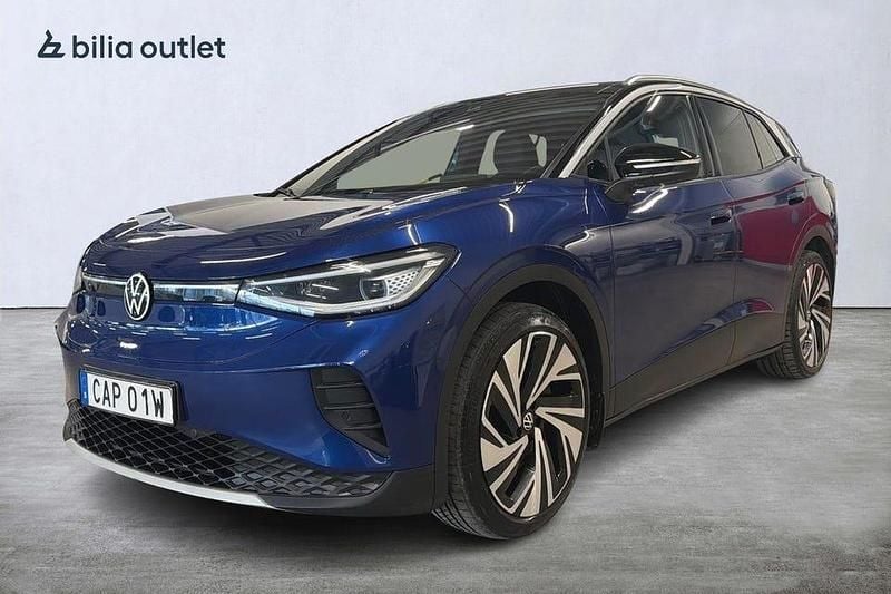 Blå Begagnad 2021 VW ID.4 Pro Performance SUV | 259 000 kr (Marknadspris) - Bild 1/4