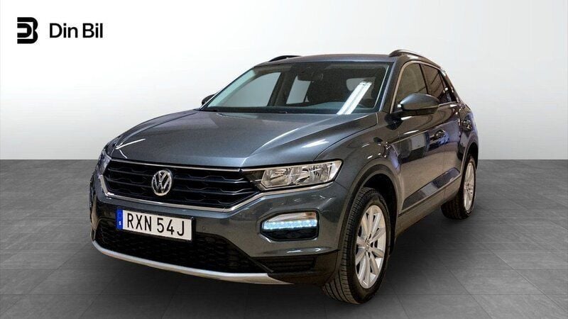 Mörkgrå Begagnad 2020 VW T-Roc SUV | 169 900 kr (Marknadspris) - Bild 1/4