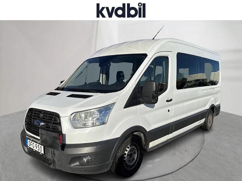 Vit Begagnad 2017 Ford Transit Kombi | 85 000 kr - Bild 1/3