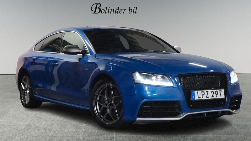 Blå Begagnad 2011 Audi S5 Sportback Halvkombi | 199 800 kr (Lite dyr) - Bild 1/4