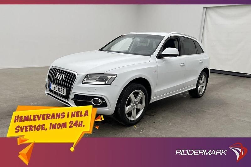 Vit Begagnad 2015 Audi Q5 Sport SUV | 179 800 kr (Marknadspris) - Bild 1/3