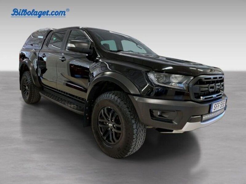 Svart Begagnad 2020 Ford Ranger Raptor Pickup | 439 000 kr (Bra pris) - Bild 1/4