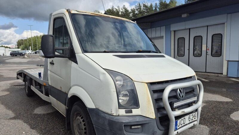 Vit Begagnad 2009 VW Crafter Van | 119 900 kr - Bild 1/4