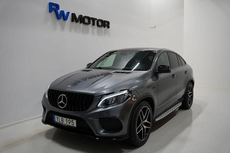 Begagnad Mercedes GLE43 AMG AMG 367 HK (269 kW) 2017 Grå Sportkupé