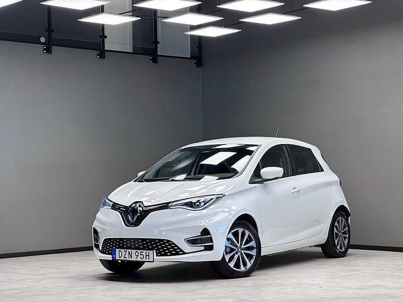 Begagnad Renault Zoe 100 kW (136 HK) 2019 Vit Halvkombi