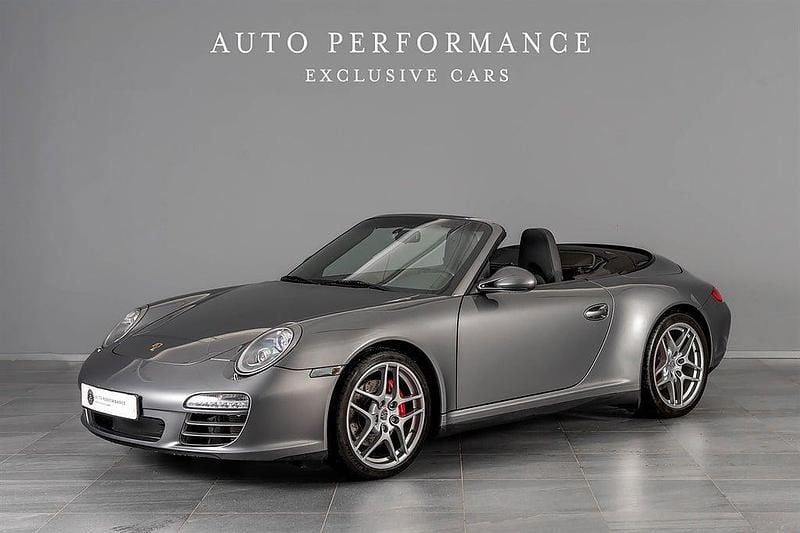 Grå Begagnad 2009 Porsche 911 Carrera 4S Cabriolet Cab | 759 900 kr - Bild 1/4