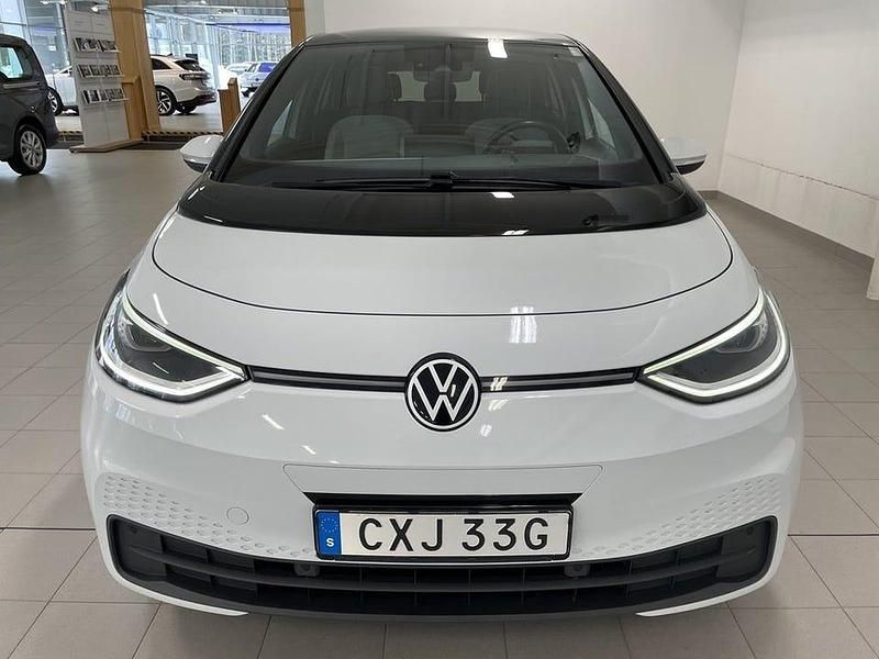 Begagnad VW ID.3 Style 150 kW (204 HK) 2021 Vit Halvkombi