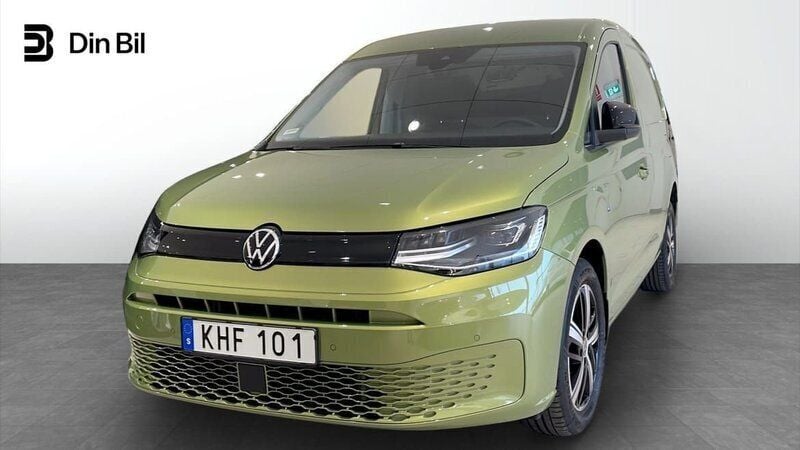 Grön Begagnad 2024 VW Caddy Minibuss | 369 000 kr (Marknadspris) - Bild 1/4